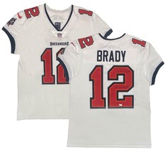 TOM BRADY Autographed &quot;SB LV MVP&quot; White Buccaneers Nike Elite Jersey FAN... - $4,495.00