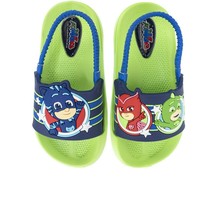 PJ Masks Sandals Size 5/6 Gekko, Catboy, and Owlette Foam Slides - £6.21 GBP