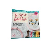 Bicycle Hoop Kit Cross Stich Why Not Stitches Bicycle Flowers Arts &amp; Cra... - £5.76 GBP