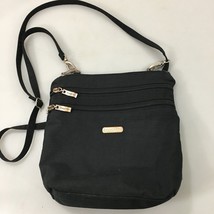Baggallini Black Nylon Crossbody Shoulder Bag Lightweight Handbag - £21.81 GBP