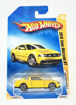 Hot Wheels 2010 Ford Mustang 041/190 2009 New Models 41/42 N4047 Yellow - $14.84