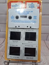 Rare, VTG The Yosemite Story Slides And Cassettes Sealed 1984 - $19.34