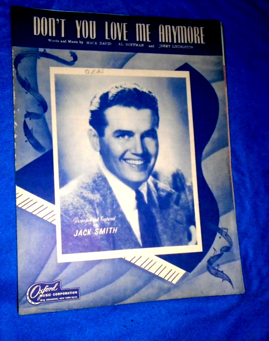 Don&#39;t You Love Me Anymore (sheet music) - $5.00