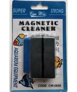 Small Aquarium Cleaning Magnet, Removes Algae from Glass / Acrylic in Fi... - £11.62 GBP