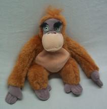 Walt Disney Store The Jungle Book KING LOUIE 8&quot; Bean Bag Stuffed Animal Toy - £12.12 GBP