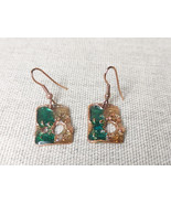 Enamelled Copper Artisian Earings - $55.63 CAD