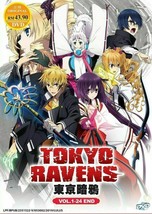 Tokyo Ravens Vol.1-24 End English Version Dvd Region All Ship From Usa - $21.98