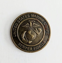 1960s USMC Marine Corps Toys for Tots Vintage Coin Collectible Militaria - $17.50