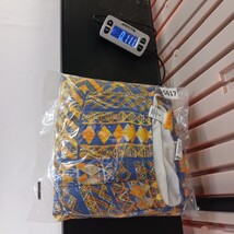 Ruby Rd. RN#107680 Women's Yellow/Blue Pleated Pull-On Skirt Size 16 image 7