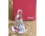 Baccarat France Crystal Virgin Mary Holy Family Nativity Figurine Old Version IB - $267.75