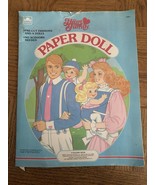 1985 Mattel Golden Book THE HEART FAMILY PAPER DOLL BOOK-RARE VINTAGE-SH... - $67.53 CAD