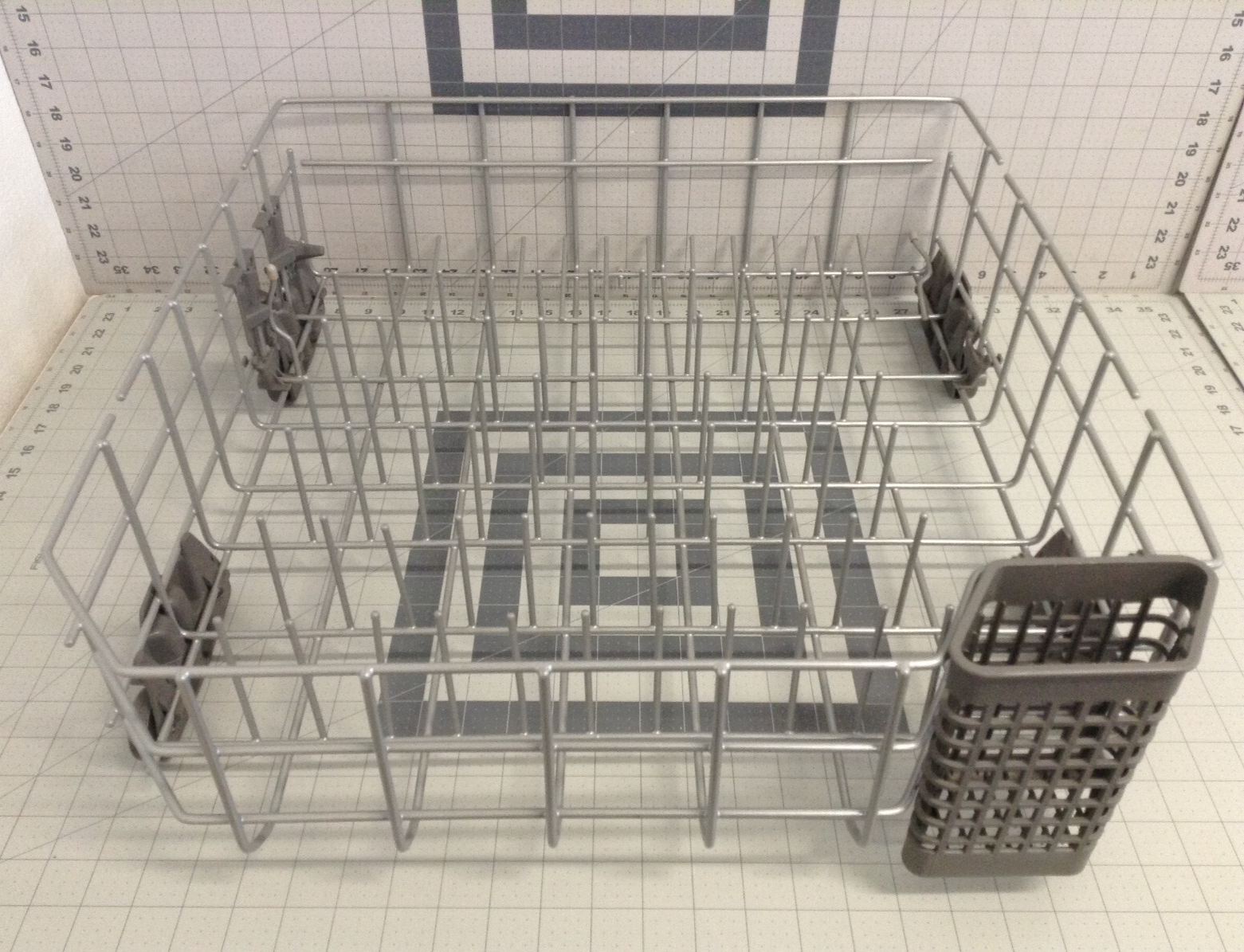 KitchenAid Whirlpool Dishwasher Lower Dishrack Assembly W10056271 W10728159 - $69.30