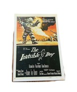Movie Theater Poster Lobby Card Vtg 17X11 Invisible Boy Robby Robot Eyer... - $94.05