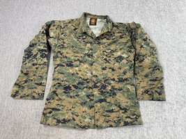 USMC Blouse Woodland Marpat Camouflage MCCUU SIZE Small Regular Shirt Top c - $24.74