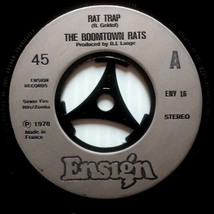 The Boomtown Rats - Rat Trap / So Strange [7&quot; 45 rpm Single] UK Import - £4.46 GBP