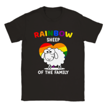 LGBT Rainbow Sheep Funny Gay Pride Day Mens Cotton T-Shirt Tee Top tee t shirt - £19.87 GBP+