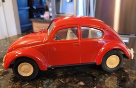 Tonka Toys Pressed Steel Metal Red Volkswagen Vw Beetle Bug Automobile Damaged - £71.91 GBP