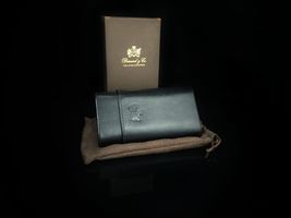 Brizard Elite Dakota Black & Ebony Cigar Case Holder NIB image 2
