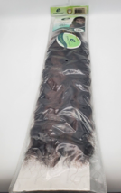 Hair Classic By Emotion Black Color Auburn Human 18-19&quot; Long New in Package - $10.89