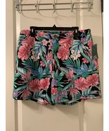 Wild Fable Adult Floral Casual Pull-OnShorts w/Pockets XXL - £24.38 GBP
