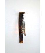 Wine Barrel Wall Sconce - Plenteous - Made from retired California wine ... - $349.00