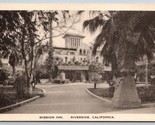 Missione Pensione Riverside California Ca Unp Fototipia DB Cartolina I15 - $3.03