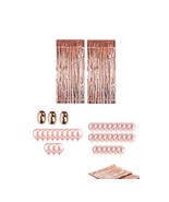 Rose Gold Party Decorations-42 Piece Party Set - £7.92 GBP