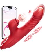 Vibrator Thrusting Dildo for Women Toendi G Spot Rose Toy Clitoral Stimu... - $20.89