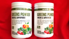2 Pack Nutrition Works Greens Powder Greens Superfoods Berry Flavor - £29.99 GBP