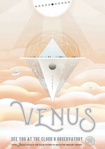 NASA POSTER: Venus Planet Space Travel Print by JPL, Visions of the Future - £5.20 GBP+