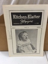 Vintage Kitchen Klatter Magazine local Recipes Shenandoah Iowa August 1971 - £7.51 GBP