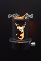 ELECTRIC Lamp Wax Tart / Scented Oil Warmer Burner Electric Deer - £14.94 GBP
