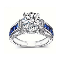 10 Carat Moissanite 925 Sterling Silver Pendant Necklace