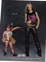 Britney Spears Got Milk ad original clipping magazine photo #X5065 - £4.61 GBP