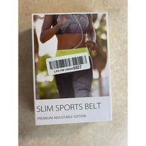 Slim Sports Belt Premium Adjustable Edition NEW Open Box - £10.30 GBP