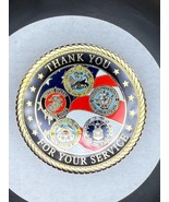 CZ-USA Law Enforcement Military Thank you for your service   Challenge Coin - $44.55