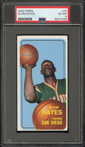 1970 Topps Elvin Hayes #70 - Hall of Fame San Diego Rockets PSA 6 EX-MINT - £47.33 GBP