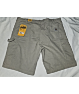 New Carhartt SHORTS Cargo Rugged Flex Relax Fit Canvas Utility Work Sz 4... - $20.31