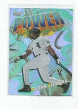 Frank Thomas (Chicago White Sox) 1999 Topps Power Players Insert #P13 - £7.49 GBP