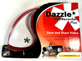 Dazzle DVD Recorder Plus VHS Camcorder Convert S-Video RCA to USB PC Pinnacle - $14.54