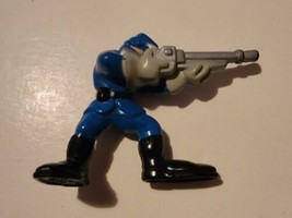 Vintage Fisher Price Toy Replacement Blue Soldier Cavalry 1999 Mini Figure - $10.19