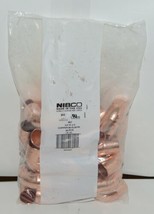 Nibco 9055600 PC607 Wrot Copper 90 Degree Elbow Rough Radius Pack 25 - £55.03 GBP