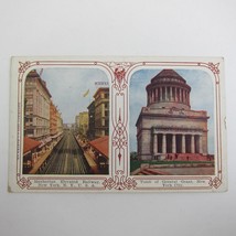 Postcard New York City Manhattan Elevated Railway &amp; Tomb General Grant Antique - £7.95 GBP