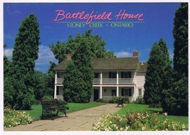 Postcard Battlefield House Stoney Creek Ontario 4.5 x 6.5 - £2.73 GBP