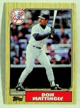 1987 Topps Don Mattingly New York Yankees #500 Baseball Card - £1.98 GBP