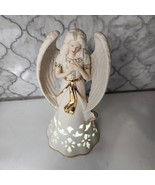 Lenox Porcelain Angelic Visons Hope Angel Lighted Figurine 2012 9 1/2&quot; - £36.93 GBP