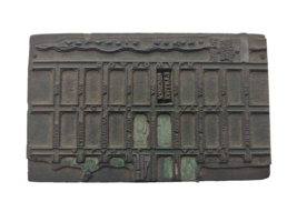 Atlantic City Steel Pier Greyhound Bus Kelley&#39;s Printing Plate Block Ink Stamp - £48.38 GBP
