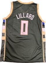 Damian Lillard signed jersey PSA/DNA Milwaukee Bucks Autographed - £280.63 GBP