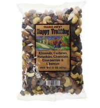 Trader Joe's Happy Trekking Almonds, cashews, pistachios, chocolate - $14.99