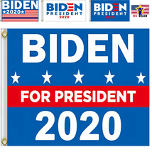 Joe Biden Flag 3x5 FT 2020 Presidential Election Democratic Outdoor Deco Logo - £7.42 GBP